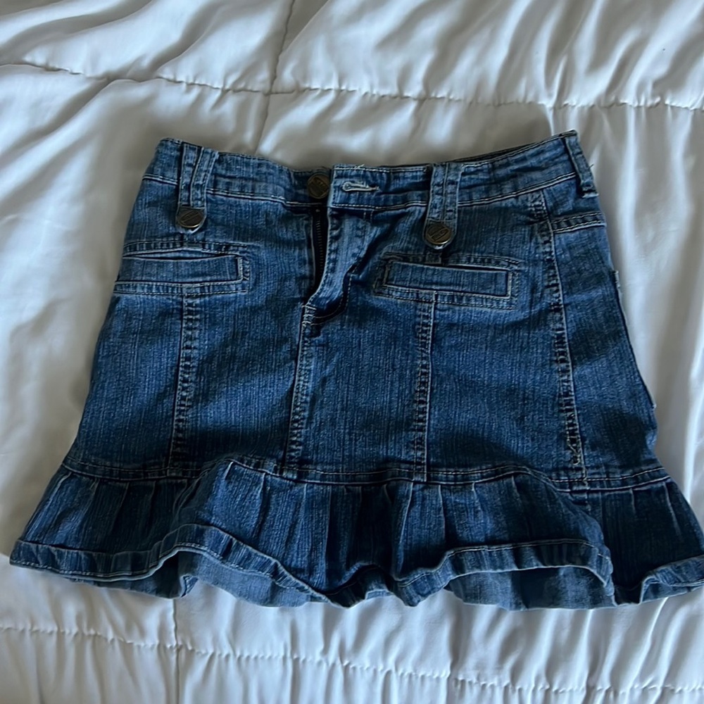Jean skirt for women